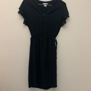 2/$30 ‼️ H&M Cinched Waist Black Dress